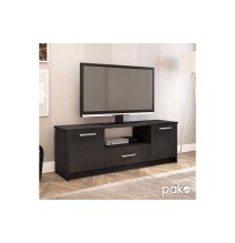 Mueble TV en Color Nogal 144x39x50.5 cm - 1 Puerta y 1 Cajón - Estilo y Funcionalidad